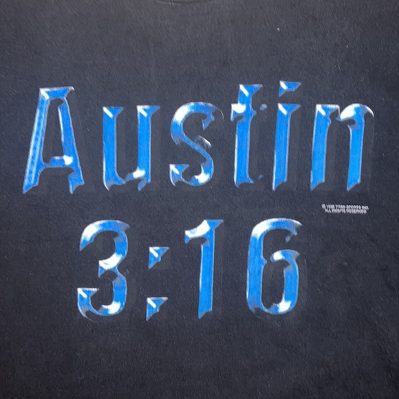 Vintage 1998 Stone Cold Wrestling T-Shirt - Picture 2 of 12